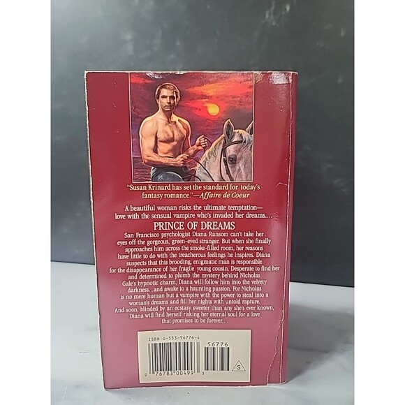 Prince Of Dreams By Susan Krinard Paperback - Picture 9 of 10